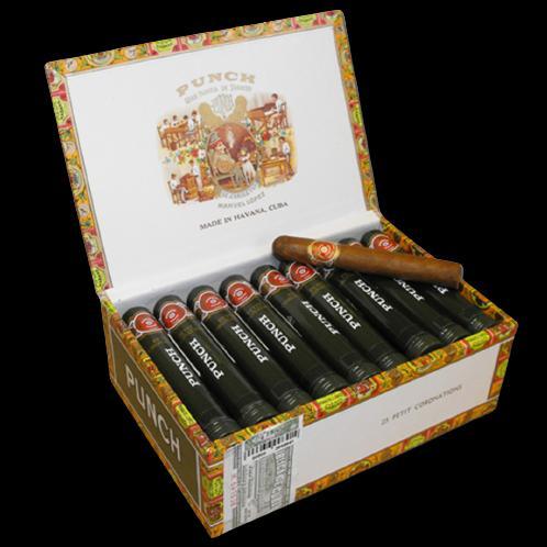 DISKON!! HARGA GROSIR - Punch Petit Coronation Tubos box of 25 stick Cerutu Ori
