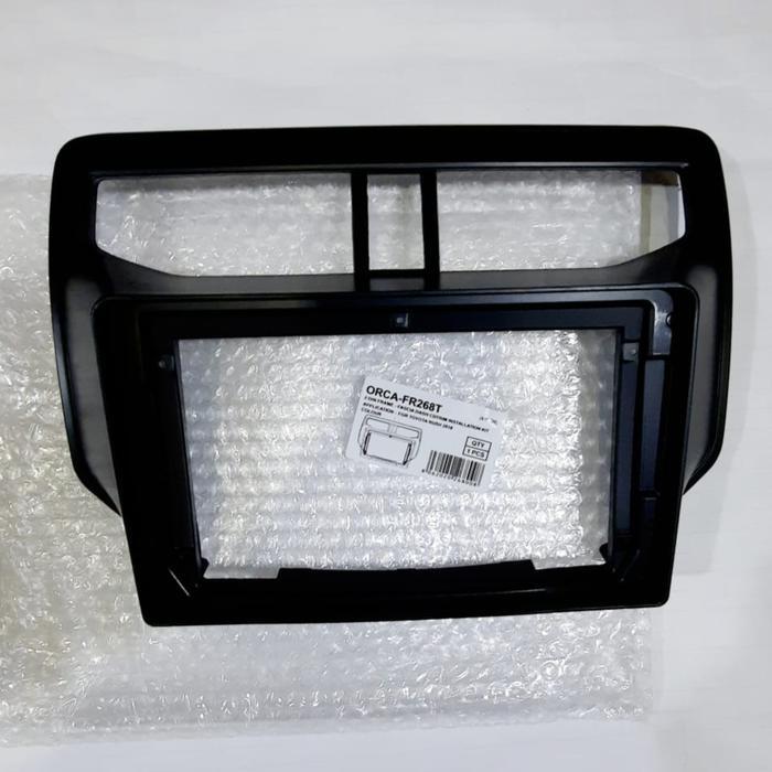 frame double din android 9 inch rush/terios