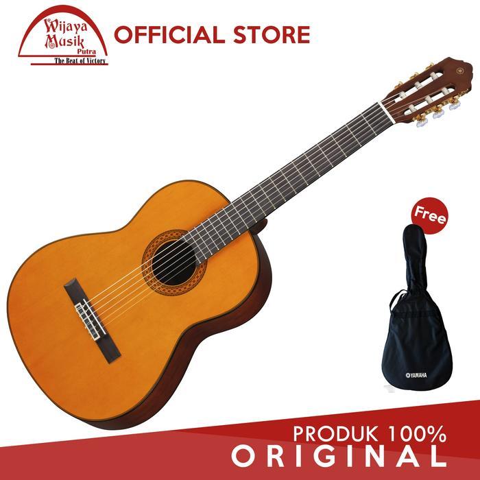 YAMAHA GITAR AKUSTIK C390 / C 390 / C-390 - NATURAL + SOFTCASE