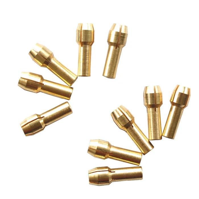 MINI ELECTRIC DRILL CHUCK BRASS COLLET MINI DRILL CHUCK SHANK COLLETS ADAPTER KIT FOR MINI DRILL