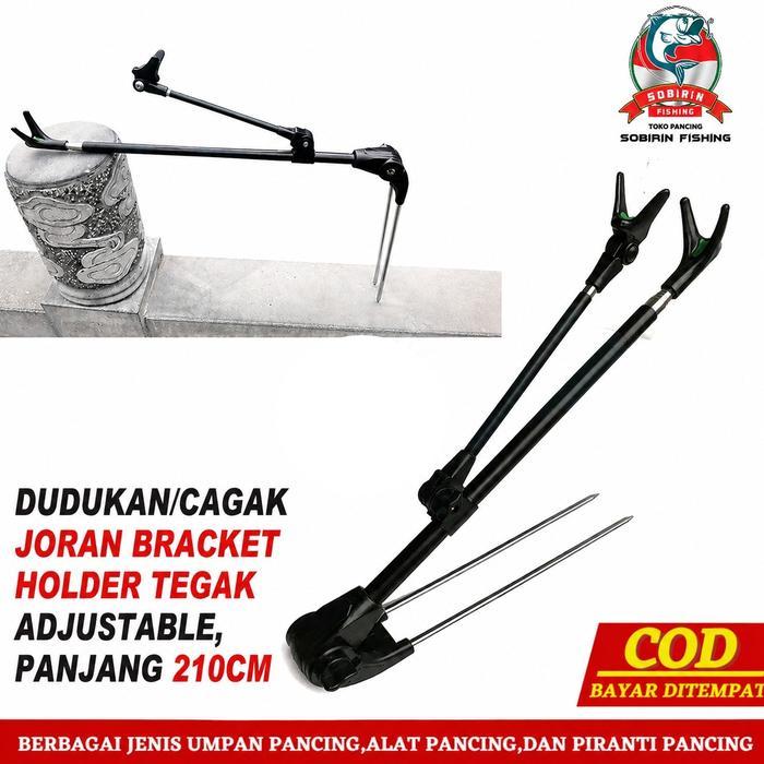 Jagrak Tegek/Cagak Joran Pancing Multifungsi/Bracket Pancing Panjang 210Cm Cagak Tegek Pancing