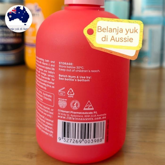LITTLE INNOSCENTS NATURAL SKIN CARE Baby Bath & Massage Oil 250mL - Made in Australia