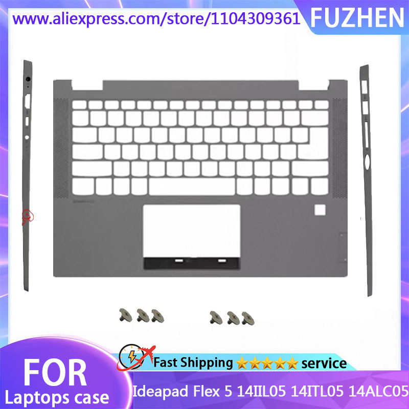 New Cover For Ideapad Flex 5-14IIL05 5 14ARE05 14ITL05 14ALC05 LCD Back Cover Palmrest Top Case