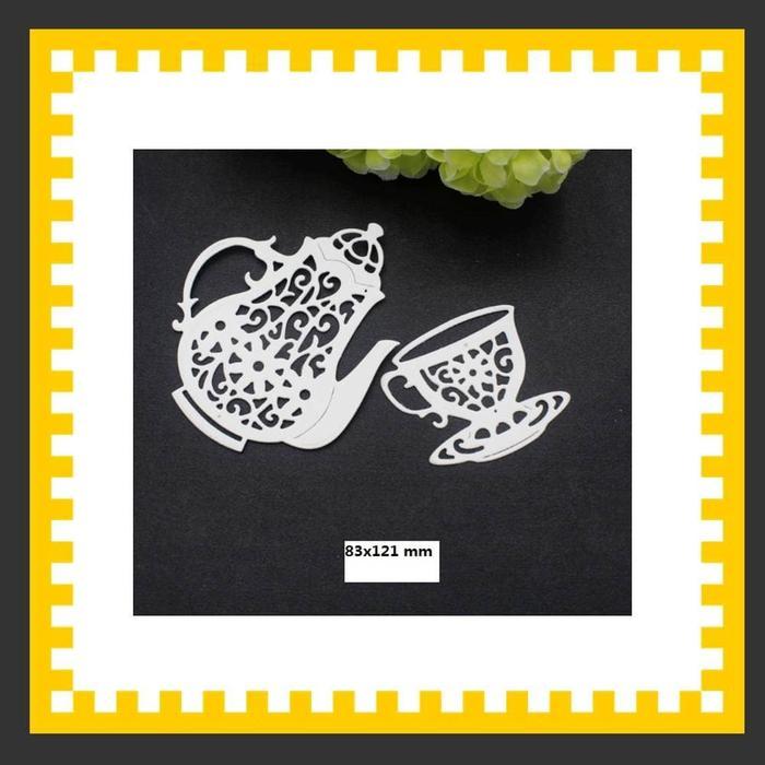 Terlaris Cetakan Stensil Cutting Dies Bahan Metal Untuk Scrapbook / Craft Diy