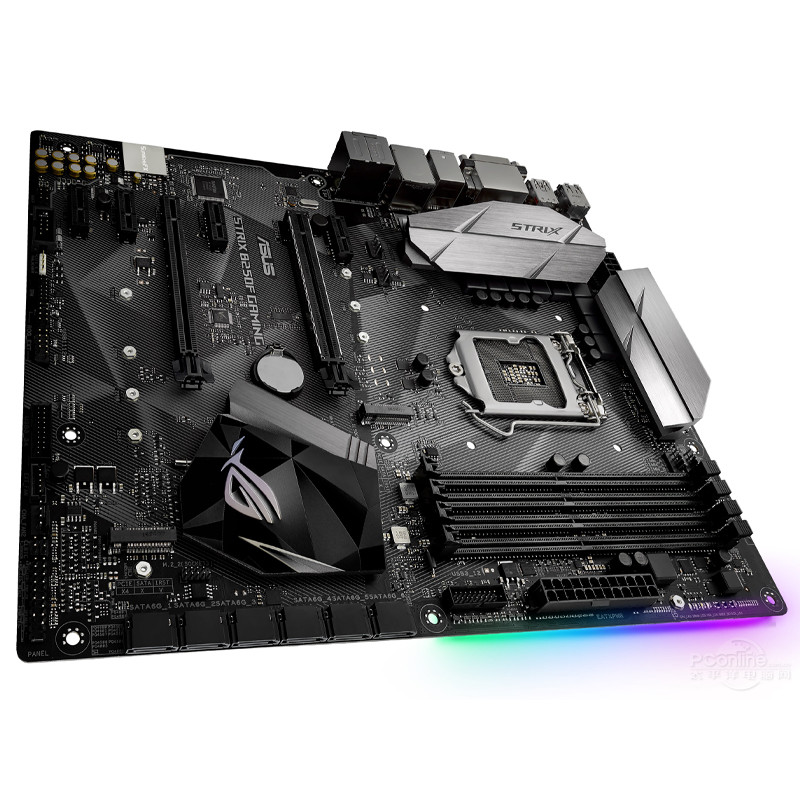 Used Asus ROG STRIX B250F GAMING Desktop Motherboard Socket LGA 1151 DDR4 B250 SATA3 USB3.0