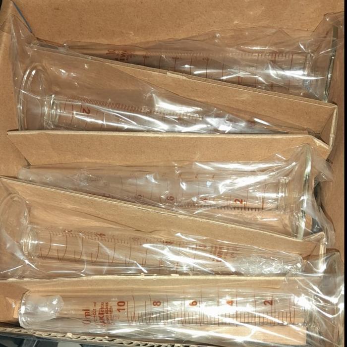Gelas Ukur Kaca Iwaki Measuring Cylinder 1000Ml, 500Ml, 250Ml, 100Ml, 50Ml, 25Ml, 25Ml, 10Ml, 5Ml
