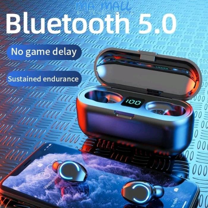 Headset Earphone Bluetooth Tws F9 Headset B35 Earphone Bluetooth Tws Wireless Tws F9-5