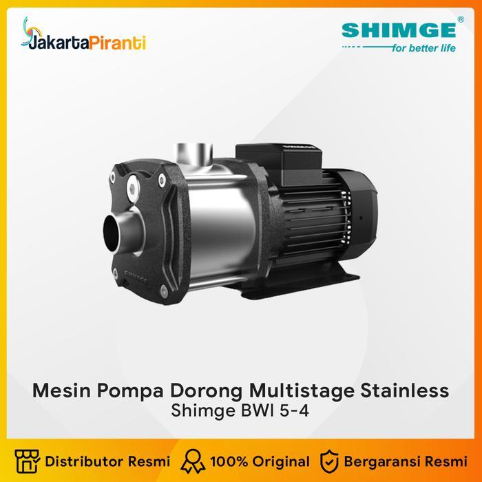 Mesin Pompa Dorong Sentrifugal Multistage Stainless Shimge BWI 5-4
