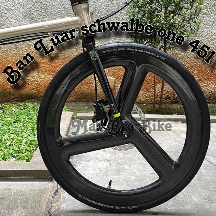 Blackbirdstore - Ban Luar Schwalbe One 20 451 Ban Schwalbe Not Kojak Terbaru 