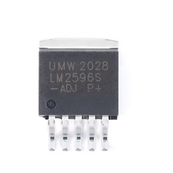 New UMW LM2596S-ADJ TO-263-5 3A Step-Down DC-DC Voltage Regulator IC, Min. 50 pcs