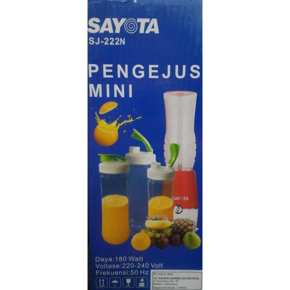 Mini Juicer Sayota Sj-222N / Hand Juicer / Mini Juicer