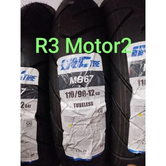 Ban Motor Tubeless Ban Tubeless Irc 110/90-12 Mb67 Untuk Matic Belakang New Scoopy Fi Freego Genio