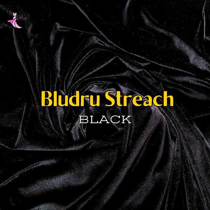 [hitam] bludru / kain beludru / kain bludru meteran / bludru halus / bludru potongan / kain kebaya