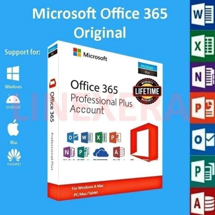 Microsoft Office 365 for mac windows / ipad / pc