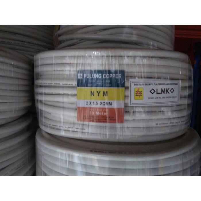 Kabel Nym Pulung 2X1.5Mm 50 Meter
