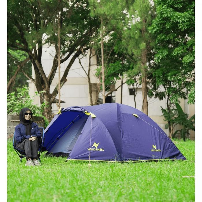 new tenda camping gunung keluarga wildshell jayadipa 4 not mis pavillo 4p orang doubel layer