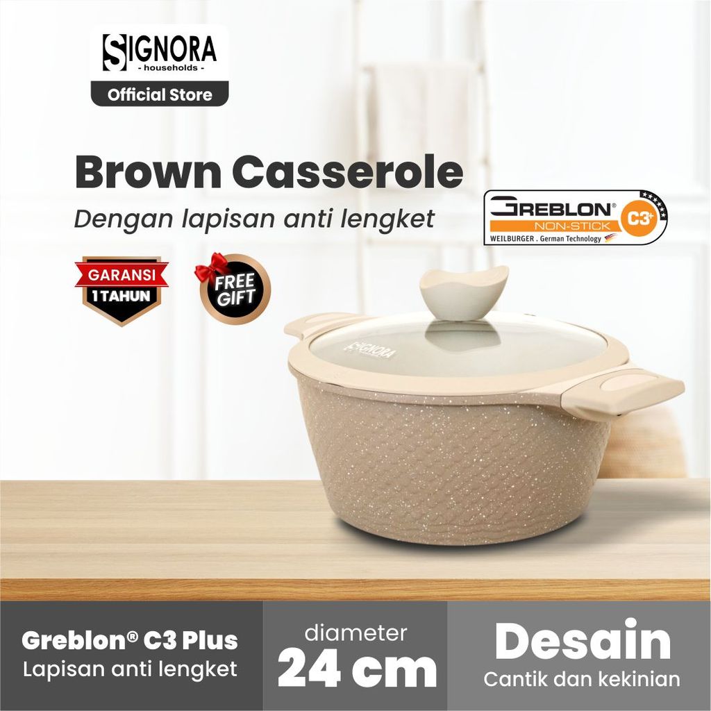 Panci Casserole Signora Brown