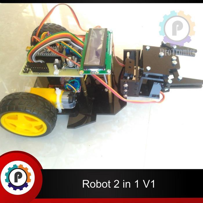 Promo Robot 2 In 1 Robot Transporter + Line Follower Micro V1
