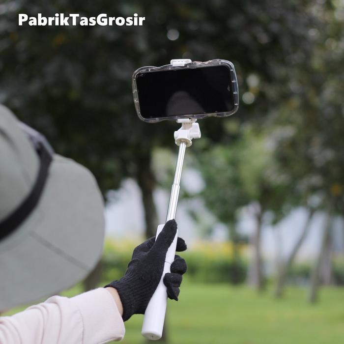Tongsis Tripod 3 in 1 Multifungsi Buat Konten Tongsis Panjang Bisa Berdiri Tongsis Selfie Stick