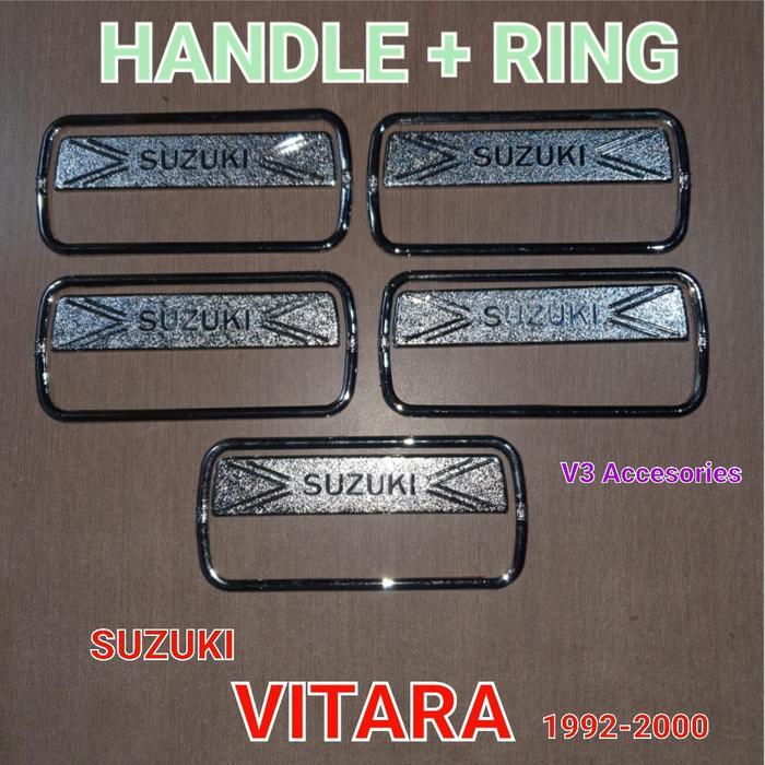 Cover Handle+Ring Vitara 1992-2000 Chrome