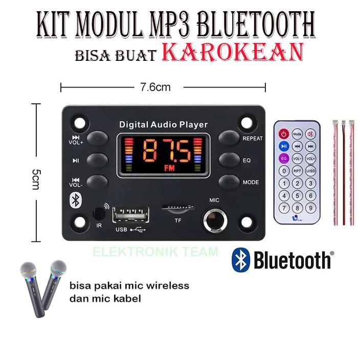 Promo Kit Modul Mp3 Terbaru Professional Fm Radio Bluetooth5.0 Usb Sd Pcb Audio Circuit Decoder