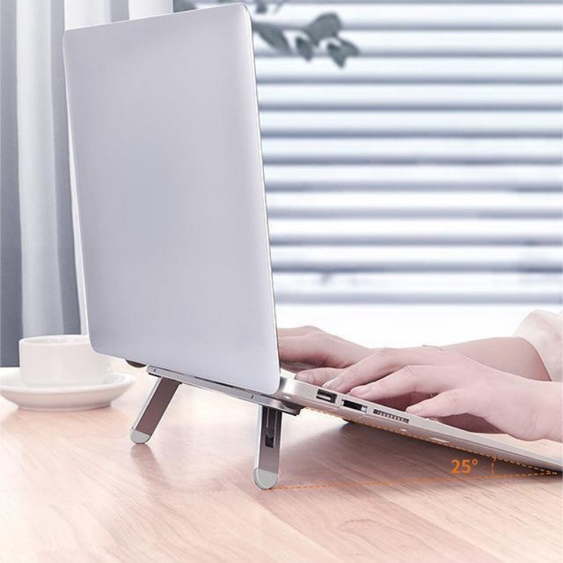 Laptop Riser Stand for Macbook Pro 13 15 Air Lenovo  Notebook Cooling Pad Invisible Laptop