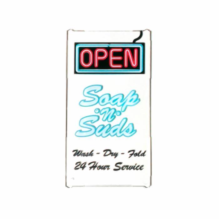 LEGO Part 57895pb031 - Glass Window OPEN, Soap n Suds Pattern (10251)