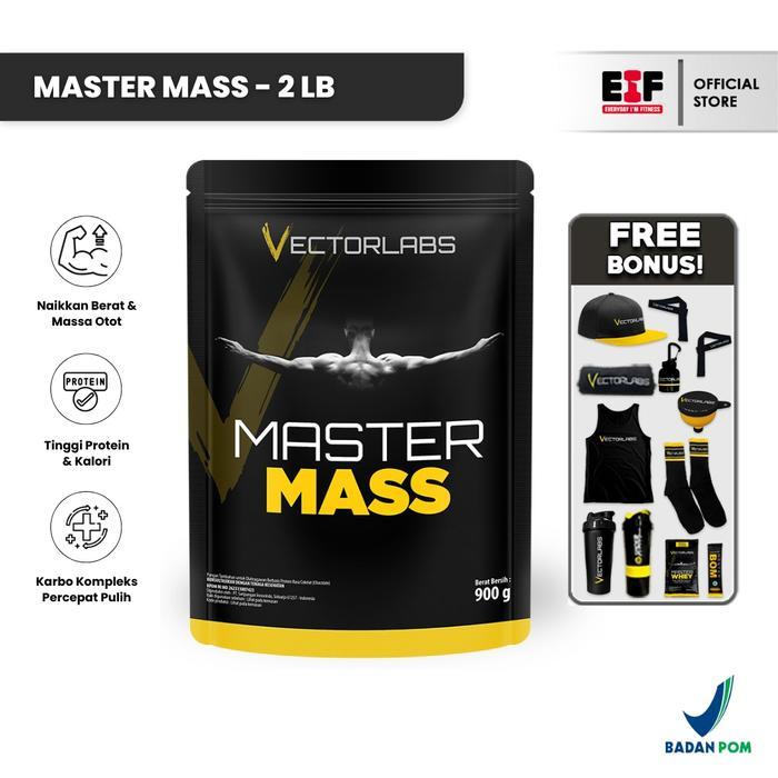 HEALTY VECTORLABS MASTER MASS 2 LBS / LB / 900 GRAM - MASTER MASS BY VECTORLABS - EVERYDAYIMFITNESS