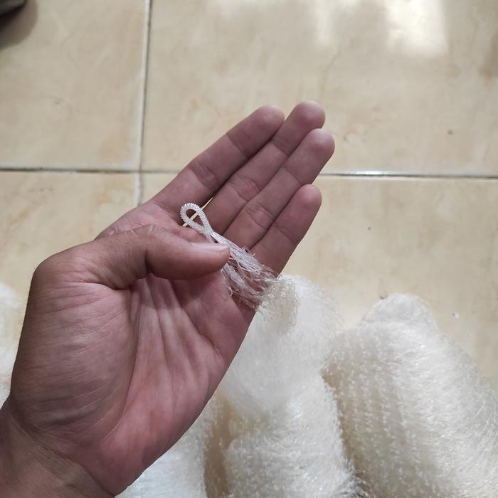 READY jala ikan jala udang 2 meter tanpa timah jala setengah jadi belum termasuk timah