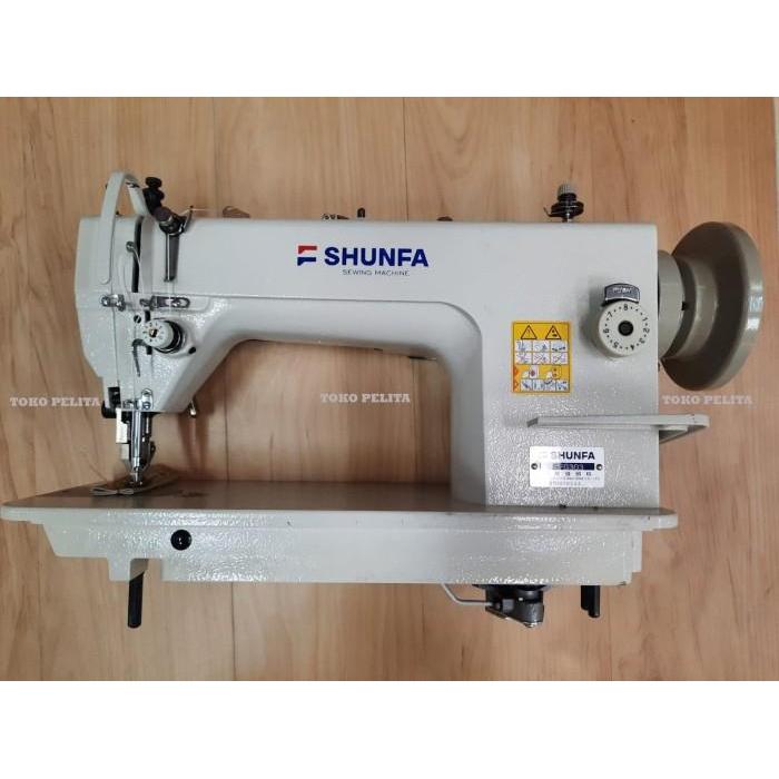 Mesin Jahit Industri Walking Foot Shunfa SF0303 Dinamo Servo