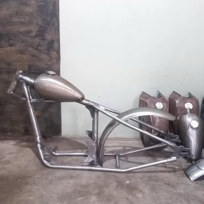 Rangka choper sett tangki spakbor - Schorpio