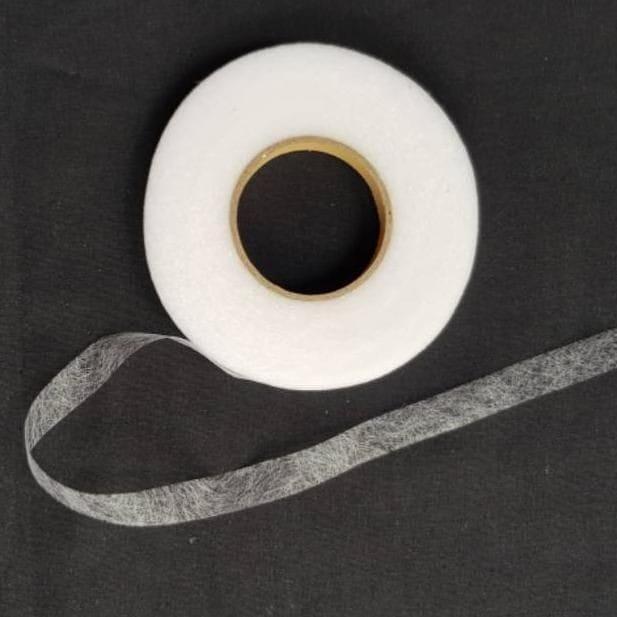 LEM SOM VISOFIK / PEREKAT TEXTILE 1CM DAN 10CM / LEM TEXTILE / LEM KAIN 2 SISI Rol