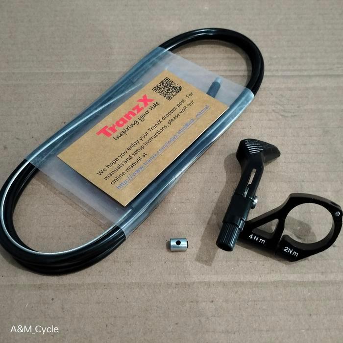 Promo Remote dropper seatpost hidrolis tranz X original remot dropper tranzx Terlaris