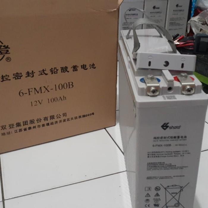 Battery VRLA Shoto 100ah 12 volt Baru