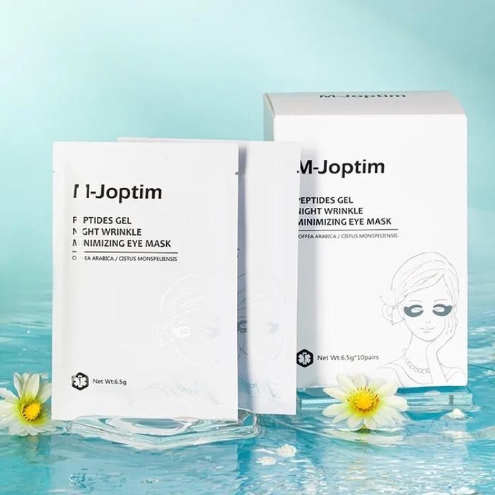 M-Joptim Peptides Gel Night Wrinkle Minimizing Eye Mask - Masker Mata Malam Untuk Mengurangi Kerutan