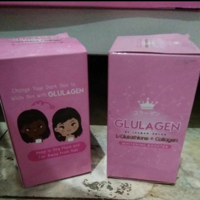 GLULAGEN BY JASMAN SOLAH L GLUTATHIONE + COLLAGEN WHITENING BOOSTER