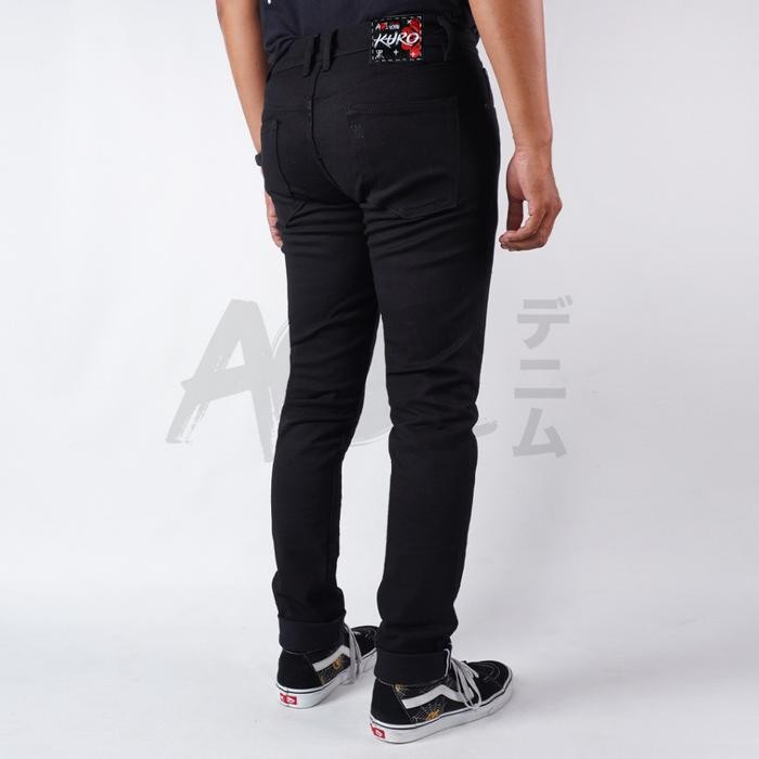 m0np Aoi Denim - Kuro Black Type Ii 14 Oz