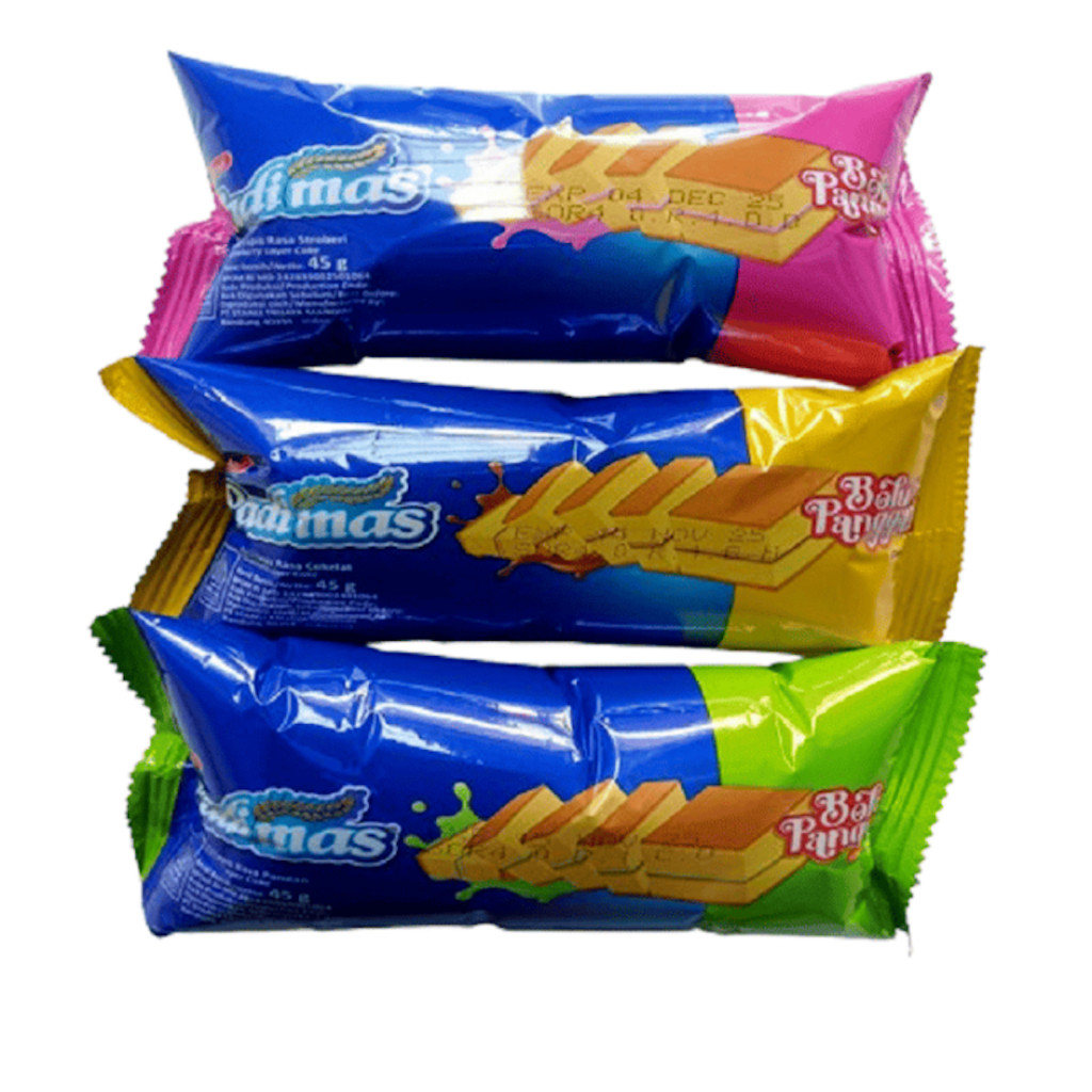

PADIMAS BOLU PANGGANG 45g COKELAT STRAWBERRY PANDAN KUE CAMILAN ANAK SNACK CEMILAN ROTI LEMBUT JAJANAN ENAK OLEH OLEH PRAKTIS MURAH Warung Aunty Murah Bandung