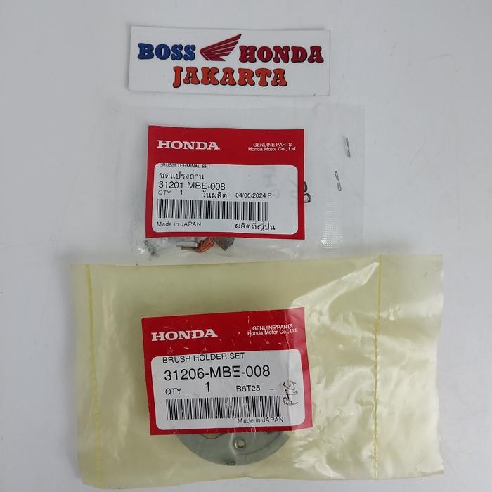 Sparepart Cbr 150R Old Karbu : 31201-Mbe-008 / 31206-Mbe-008 1Set Areng Stater / Kul Stater Cbr 150R