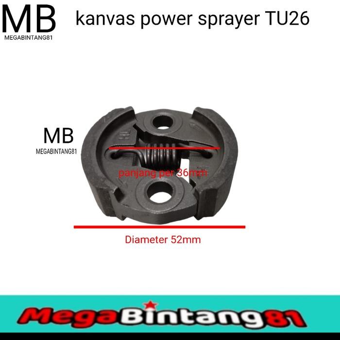 NEW - kanpas kampas sprayer TU26 clutch shoes sprayer TU26 kain klos sprayer TU26 ONLY