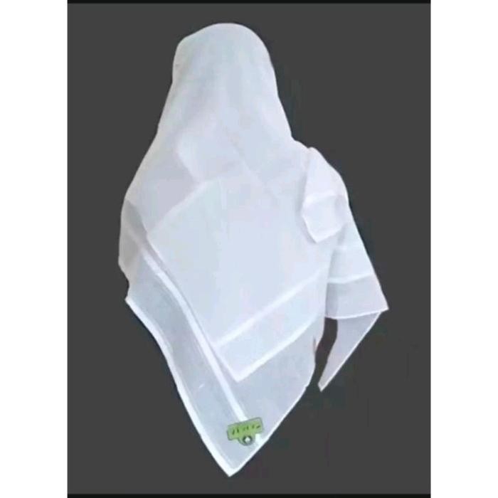 ASLI Sorban Putih Polos Almas Arafat, Sorban Putih Persegi, imamah putih READY STOCK