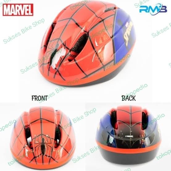 ORIGINAL Helm Anak RMB Marvel Spiderman FCB-4A READY STOCK