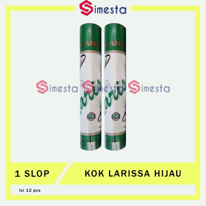 Shuttlecock Larissa Kok Larissa Hijau Shuttle Cock Larissa HIjau