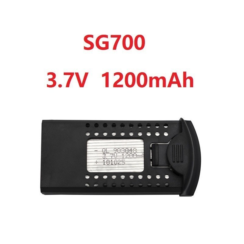 Upgrade Battery for DM107S SG700 S169 3.7V 1200mAh Li-po Battery RC Quadcopter Spare Parts 3.7v Dron