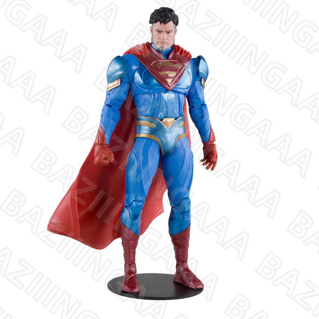 McFarlane Toys Superman (Injustice 2) 18cm Action Figure Doll Children's Toys DC Multiverse Model Ga