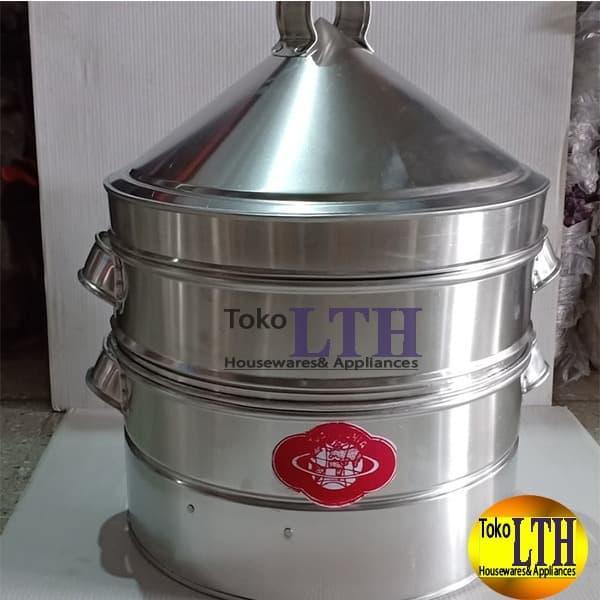 Kalakat Susun 3 Alumunium / Kukusan Dimsum Baso Tahu / Panci Kukus