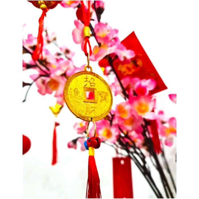 Pohon Angpao Ukuran 40Cm /Pohon Imlek /Bunga Sakura /Pohon Meihua