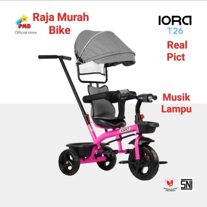 SEPEDA ANAK RODA TIGA IORA T26 SEPEDA RODA TIGA IORA T26 RODA 3 IORA