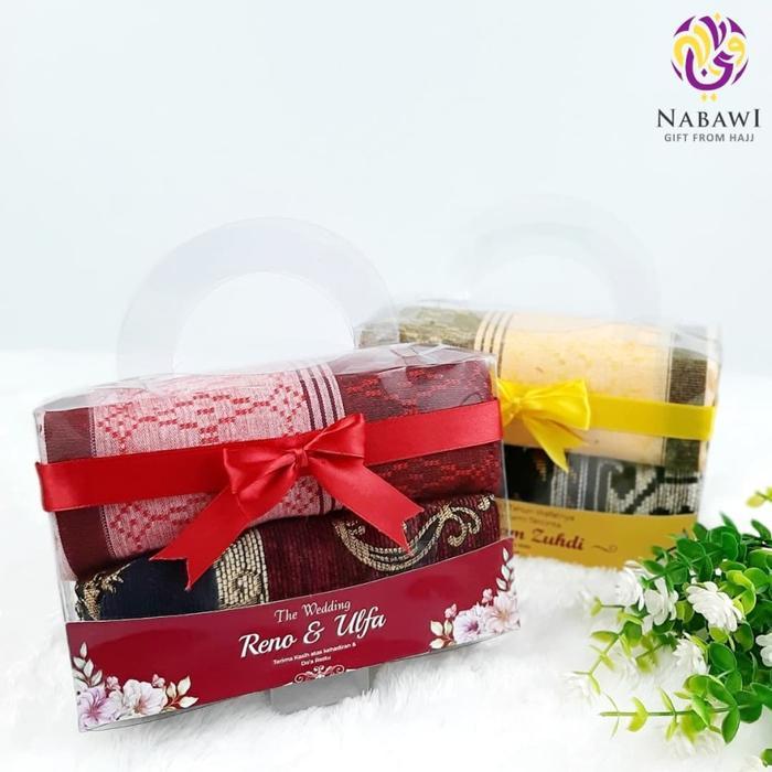 yvd1- Parcel Sarung Sajadah / Paket Sarung Dan Sajadah Oleh-Oleh Haji