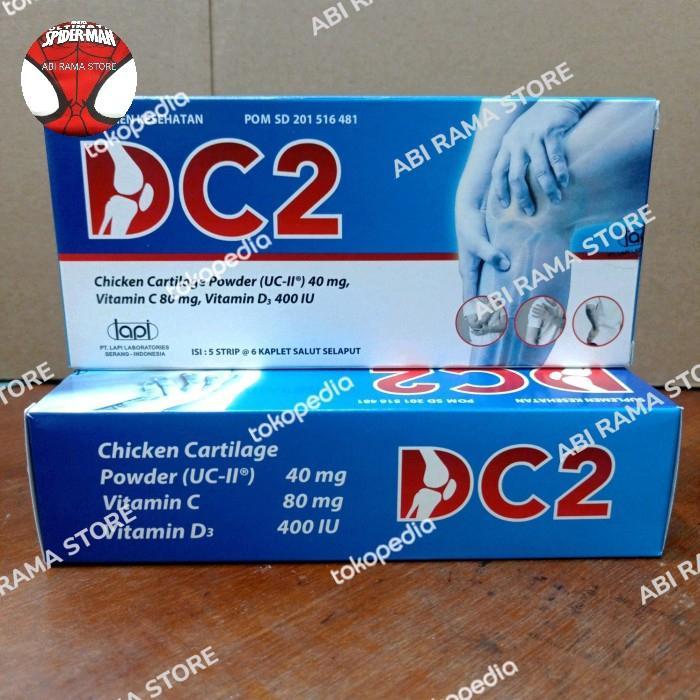 DC2 DC 2 suplemen kesehatan tulang [1 box 30 tablet]